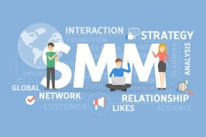 Official Alison visual for Basics of Social Media Marketing