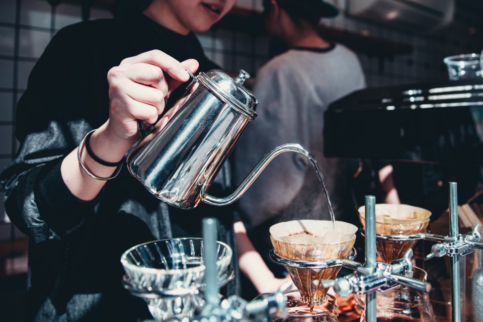 Barista Pouring