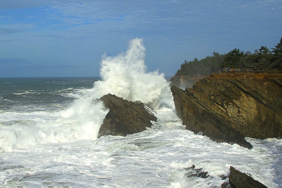 Wave Crashing